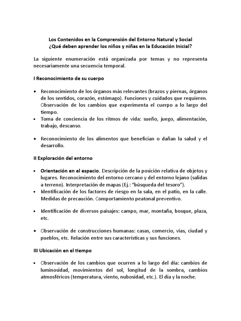 Conocimiento Del Entorno Natural y Social | PDF | Agua | Vida