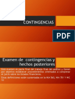 CONTINGENCIAS