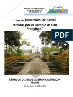 1029 - Plan de Desarrollo San Francisco Antioquia