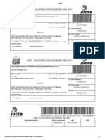 DAM - Documento de Arrecadação Mercantil: Jks Oficinais Ltda