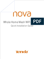 Whole Home Mesh Wifi System: Quick Installation Guide