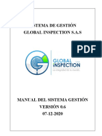 SG-DG-003 MANUAL DEL SISTEMA DE GESTION GLOBAL INSPECTION S.A.06