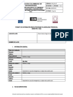 Formato de Informacion Basica FIB