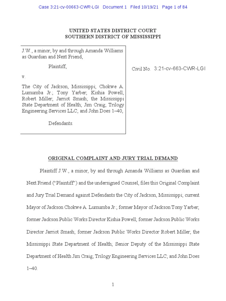 Lead 1 Complaint | PDF