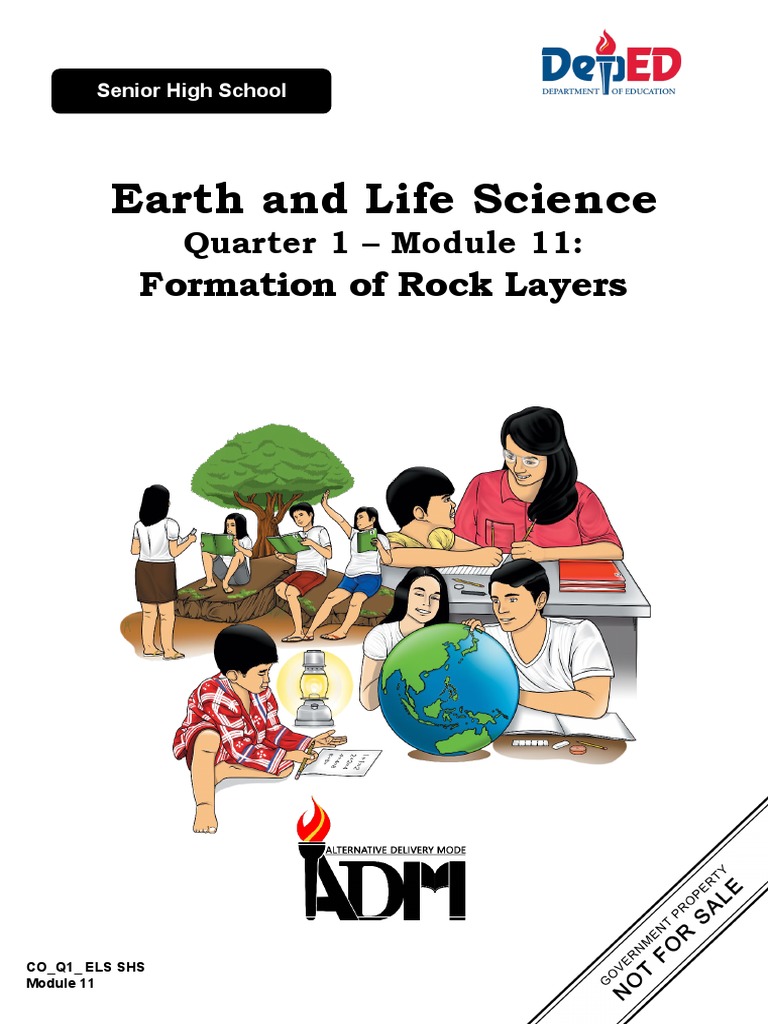 ELS Q1 Module 11 Formation of Rock Layers v2 | PDF | Geology | Stratigraphy