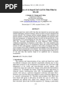 Download Preparation of Al-Doped ZnO AZO Thin Film by Jayaseelan Dhakshinamoorthy SN53429035 doc pdf