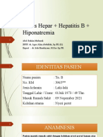 Abses Hepar + Hepatitis B + Hiponatremia