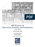 APS Manual of Philatelic Judging and Exhibiting: Seventh Edition