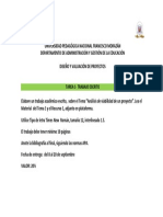 Tarea 1 - Trabajo Escrito - Viabilidad y Diseño de Proyectos.