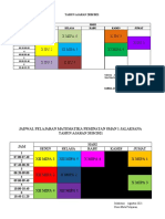 Jadwal Reza