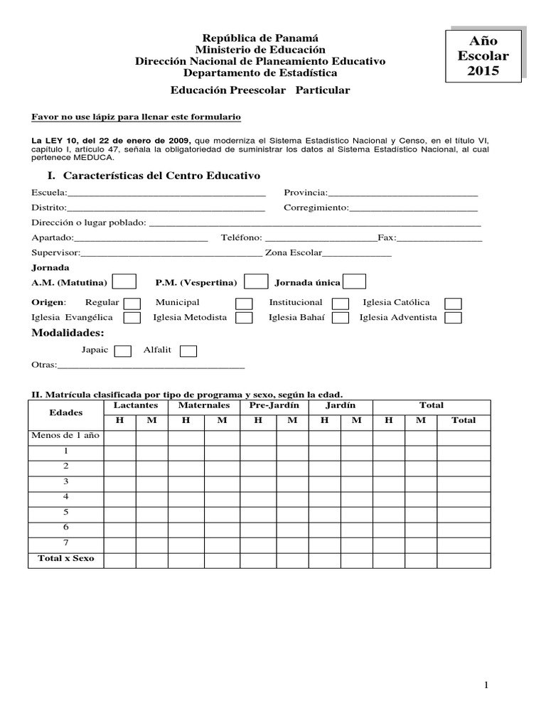 Registro Escolar y Evaluación MEDUCA Panamá | PDF | Evaluación | Cognición