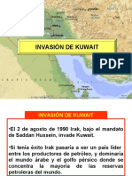Invasión de Kuwait por Irak en 1990