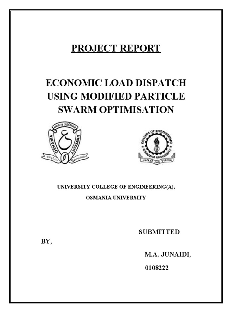 Project Report: Submitted BY, M.A. Junaidi, 0108222 | PDF