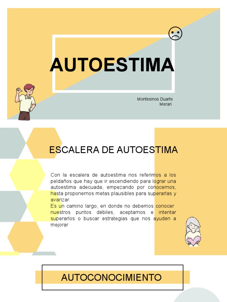 Escalera de Autoestima y Ventana de Johari | PDF | Autoestima ...