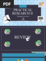 Practical Research Ii: Happylearni NG With Teacher Camille