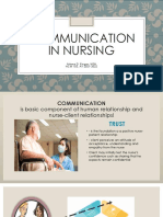 ADR - Communication in Nursing
