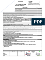 Check List de Inspeccion para Plataformas Elevadoras - F - CT - 598 - CNC