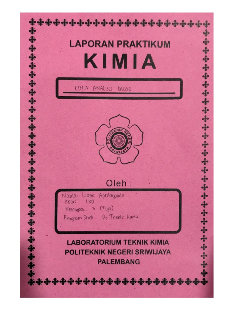 Laporan Praktikum Kimia | PDF