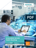 Sca Lance XC Static Routing