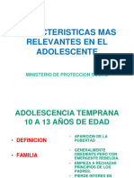 Caracteristicas Del Adolescente