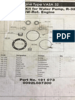 Spare Kit Water Pump R32