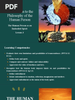 Introduction To The Philosophy of The Human Person Quarter 1 | PDF ...
