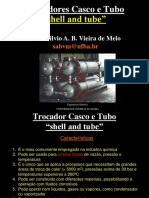 PTC 07 - Trocadores Casco e Tubos - Método de Kern