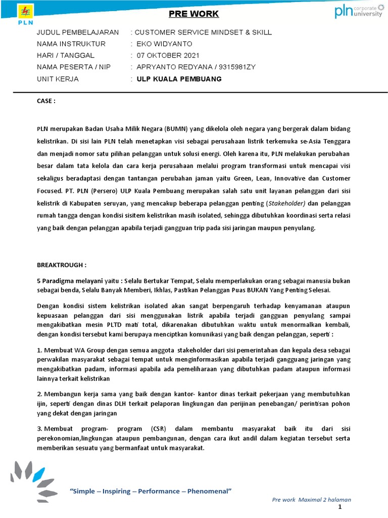 Customer service mindset skill apryanto r 9315981zy pdf