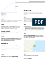 Linha do tempo da Terra Indígena Coroa Vermelha