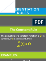 Differentiation Rules Explained