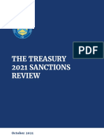 The Treasury 2021 Sanctions Review: October 2021