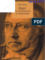 JAESCHKE, WALTER - Hegel, La Conciencia de La Modernidad (OCR) (Por Ganz1912)
