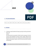 PJOK Kelas 7 SM 1 Modul 1 Kunci Jawaban Evaluasi Bola Voli