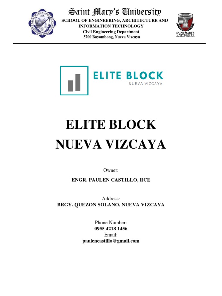 Elite Block: Eco-Friendly Concrete Solution | PDF | Concrete | Building ...
