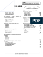 Taller 1 Química UCAB