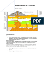 Procesos de Formacion de Las Rocas Igneas