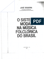 José Siqueira - O Sistema Modal Na Música Folclórica Do Brasil