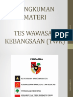 (PPT) Bahan Materi Tes Wawasan Kebangsaan (TWK) - Revised