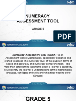 Numeracy Assessment Tool: Grade 5