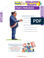 El Estado Peruano para Cuarto Grado de Primaria
