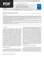 Early Human Development: The Effect of Global Warming On Mortality