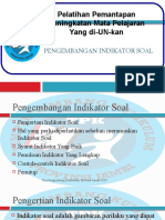 1. Penyusunan Indikator Soal