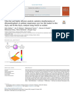 Ultra-Fast and Highly Efficient Catalytic Oxidative Desulfurization of