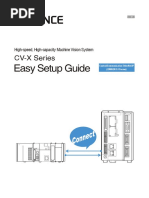 Easy Setup Guide: CV-X Series