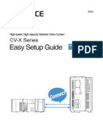 Easy Setup Guide: CV-X Series