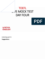 Toefl Mock Test 4