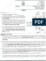 Energy Systems Final Exams