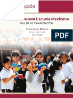 “Hacia Una Nueva Escuela Mexicana”, Ciclo Escolar 2019 - 2020