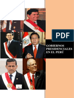 Gobiernos presidenciales del Perú 1980-2018