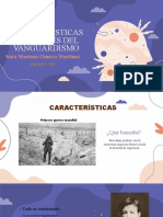 Diapositivas de Caracteristicas Generales Del Vanguardismo